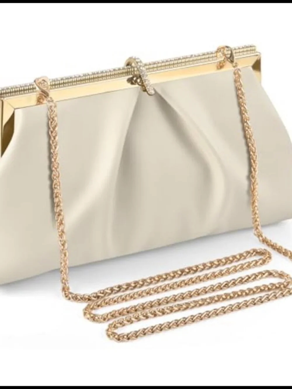 PU Leather Evening Clutch Wedding Prom Party Formal Handbag Shoulder Bag